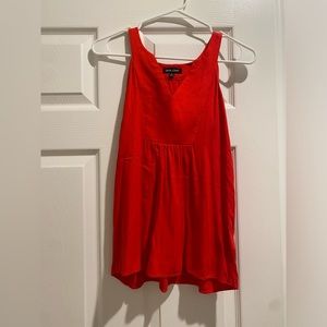 Dear John blouse in red